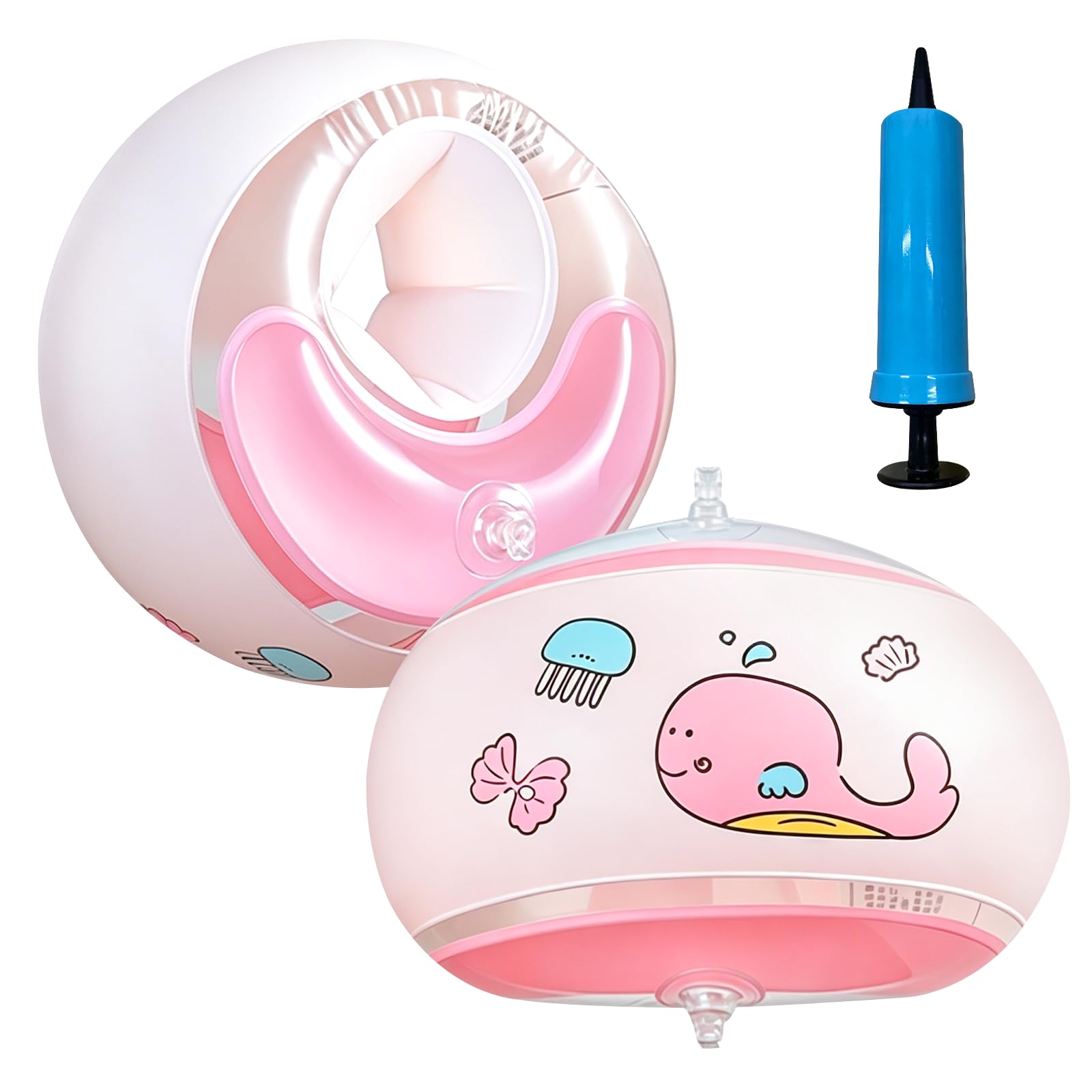 Braccioli Bambini, Swim Braccioli 3-6Anni, Bracciolis Mare Bambino,Peso può raggiungere fino a 30 kg-rosa