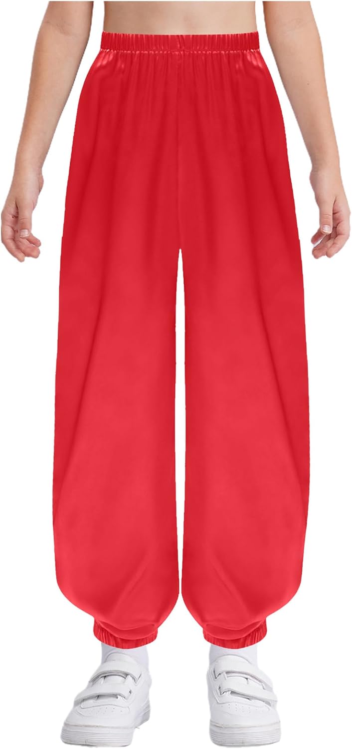 Shinsto Kids Youth Traditional Chinese Pants Kung Fu Uniform Tai Chi Martial Arts Outfit for Training or Competition
