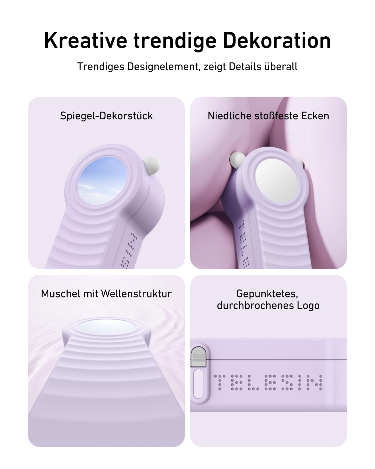 TELESIN DisAdv Schutzhülle für DJI Osmo Pocket 4/Pocket 3 Zubehör, Pocket 4/3 Hülle mit Magnetischer Filterhalter & Gimbal Display Objektivschutz, DJI Pocket 4 Hardcase mit Schultergurt(Lila)