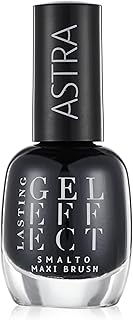 طلاء اظافر لاستينج جل ايفكت من استرا، 24، أسود