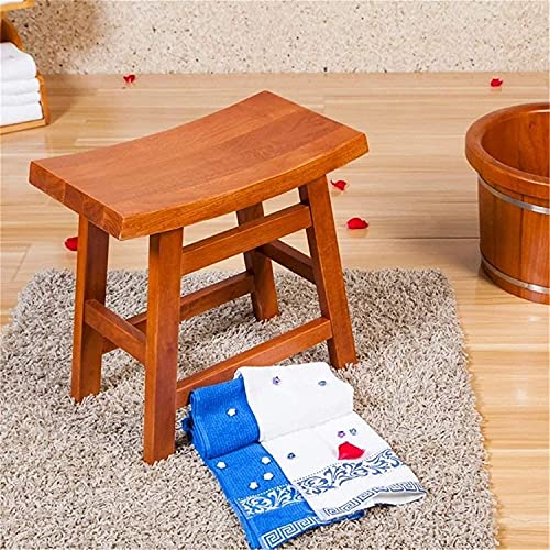 Chaise de douche tabouret de douche en bois ergonomique et robuste - 5
