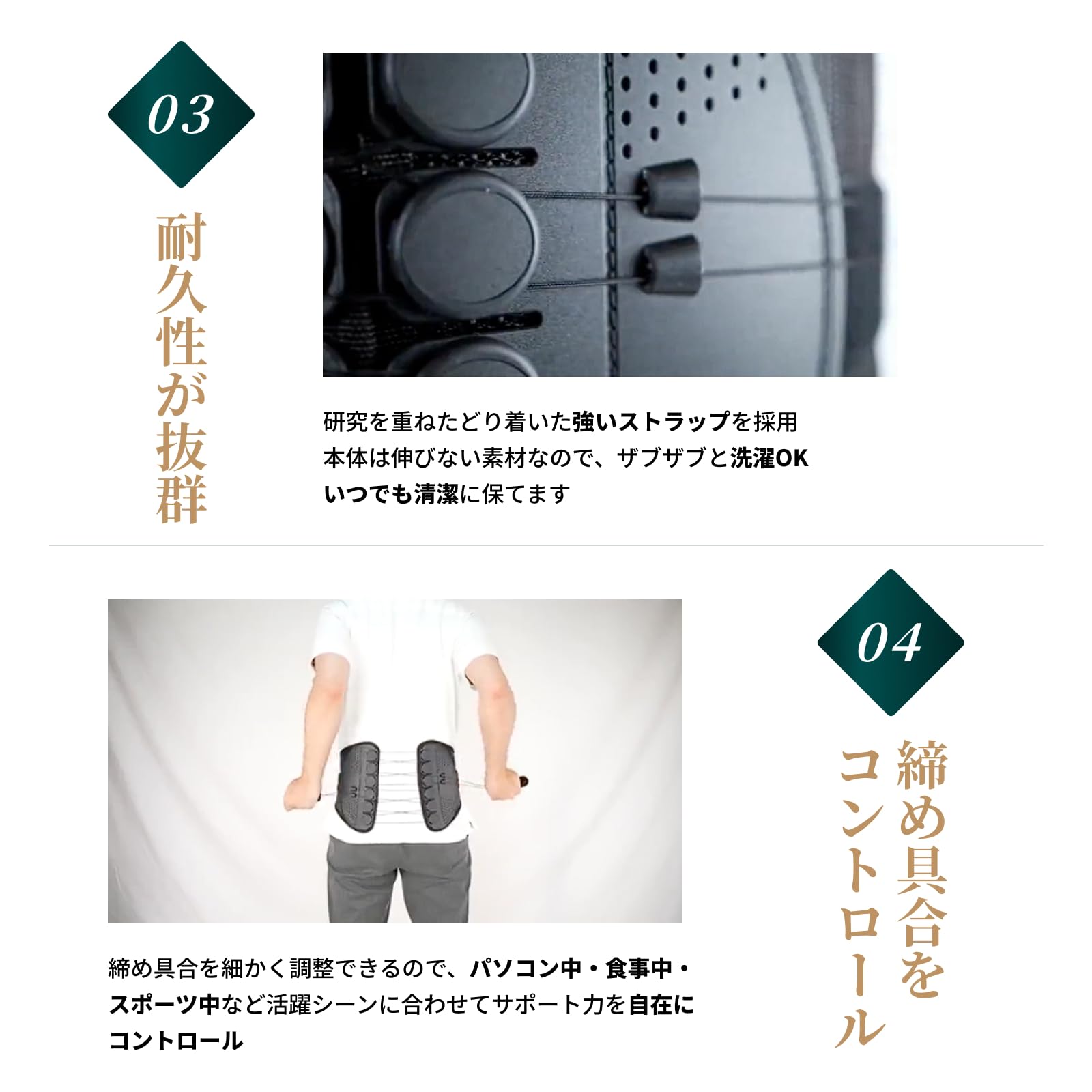 ガードナーベルト 腰サポーター コルセット 骨盤ベルト