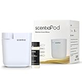 Home Scent Diffuser Starter Kit |Plug in Waterless Aroma Diffuser for Essential Oils for Home, Office, Spa | Covers up to 500 Sq. Ft. | White | 20 ml Oil Included - Christmas