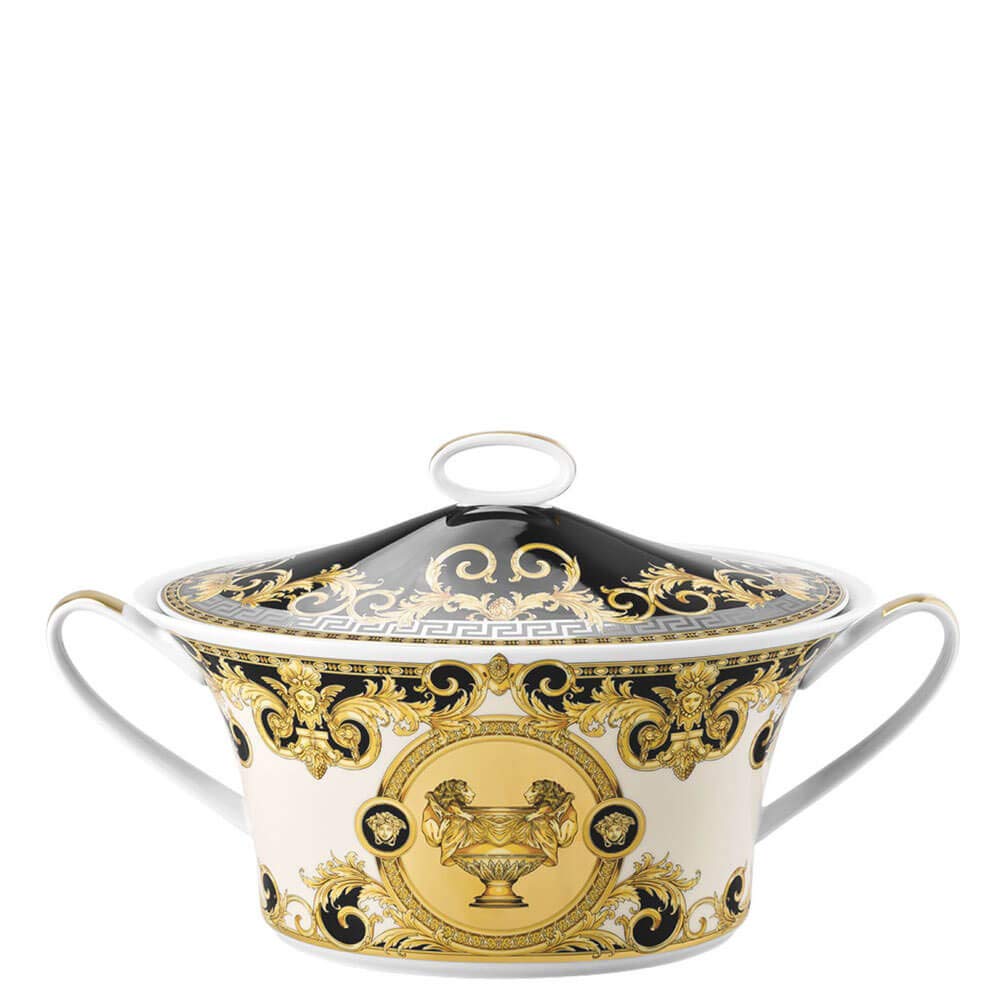 Versace Meets Rosenthal Prestige Gala Vegetable Bowl with Lid