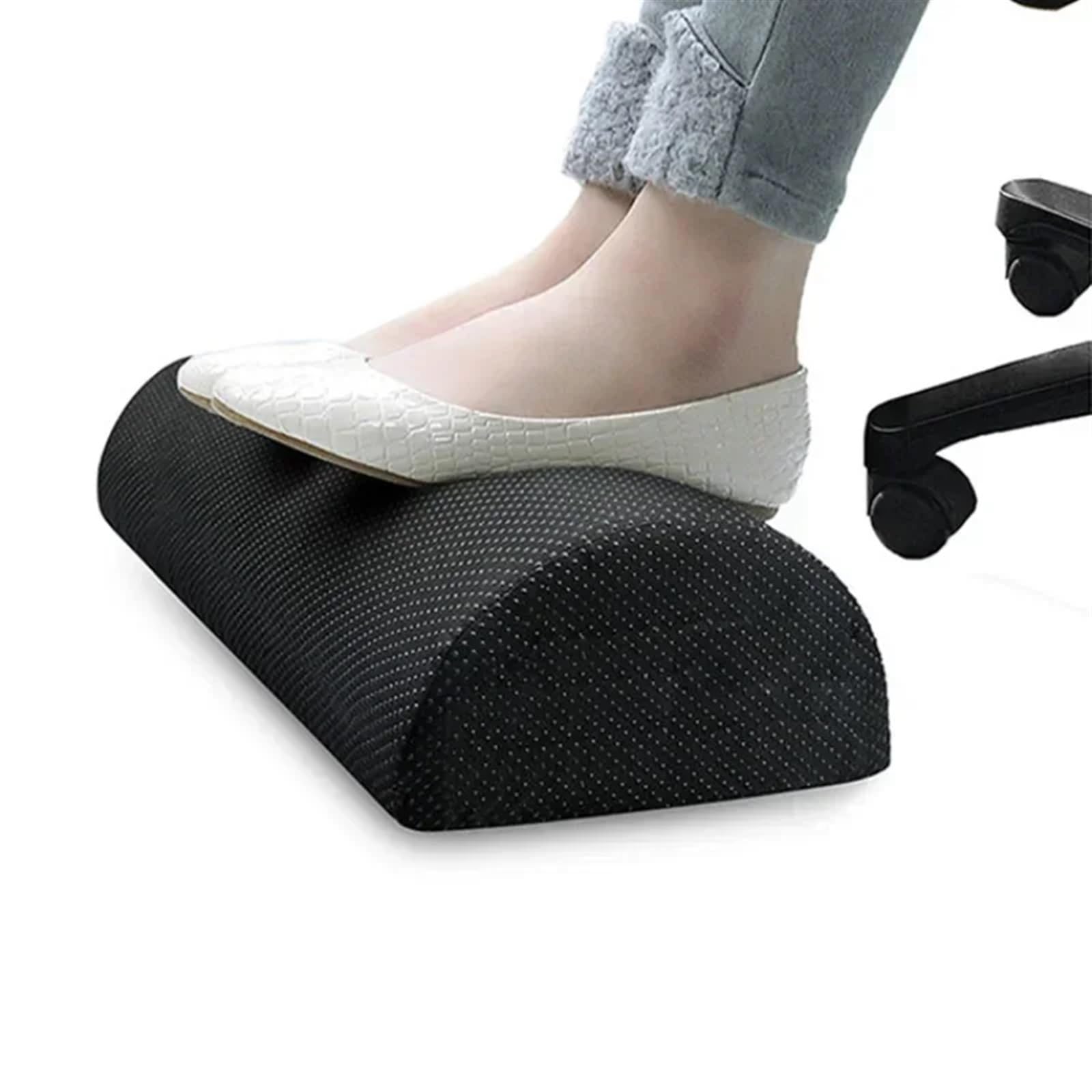 poggia piedi scrivania piedi Sgabello sotto la scrivania, cuscino ergonomico for i piedi, rilassante, supporto for poggiapiedi for casa, ufficio, computer, lavoro(Grey)