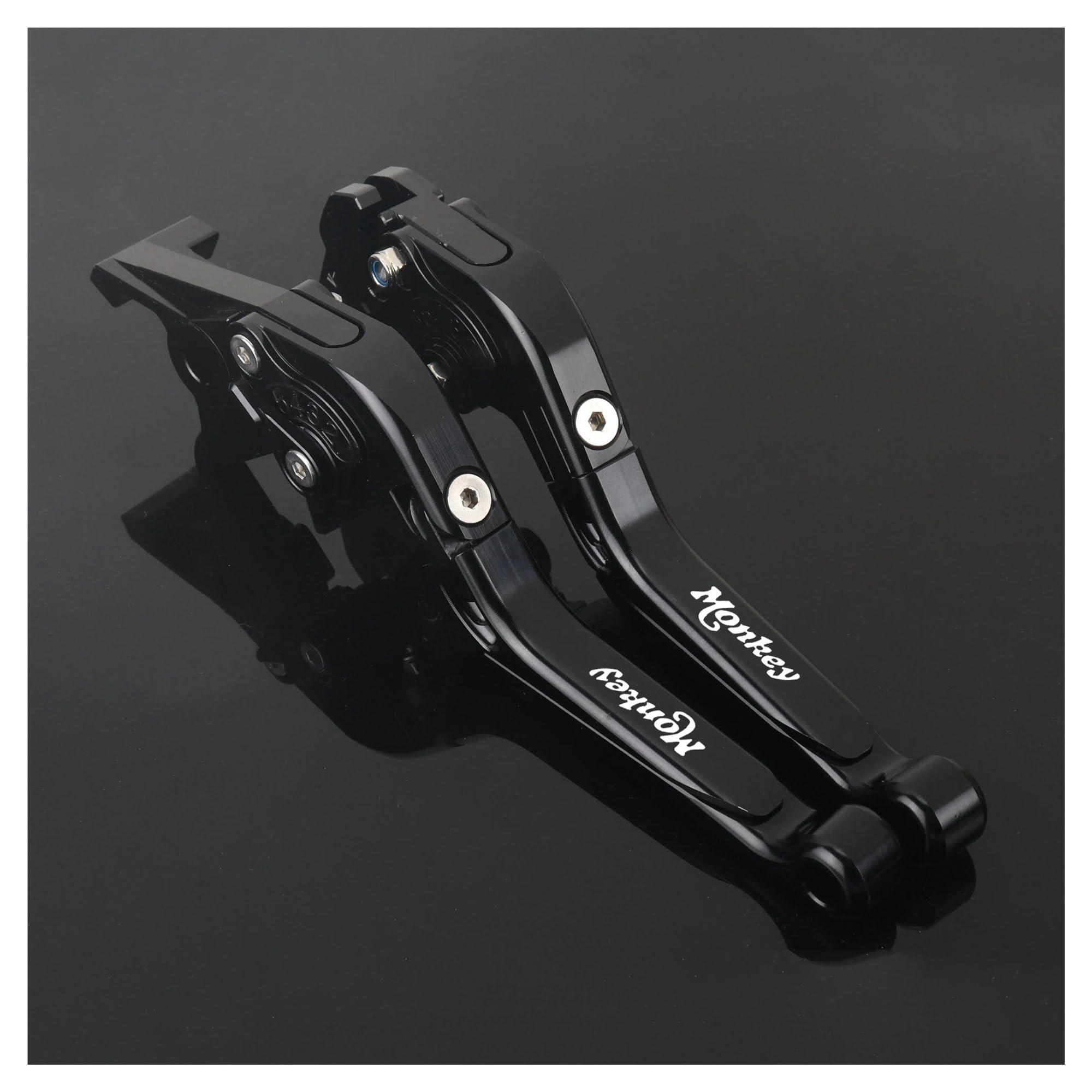 EPEDICMotorcycle Brake and Clutch Lever Brake Lever for HO&NDA Z125 Monkey Bike 2019-2023 Motorcycle Aluminum Foldable Extending Brakes Clutch Levers Z 125