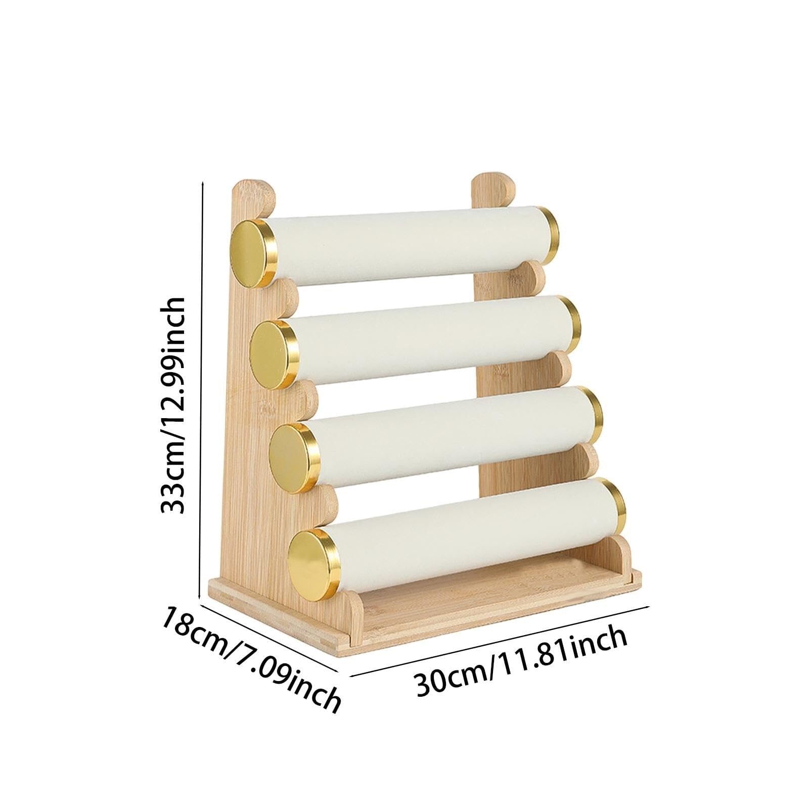 Présentoir à Bijoux, Organisateur de Bracelets, Porte-Bracelets, Organisateur de Rangement de Bijoux, Support pour Montres, présentoir pour Colliers et Bracelets