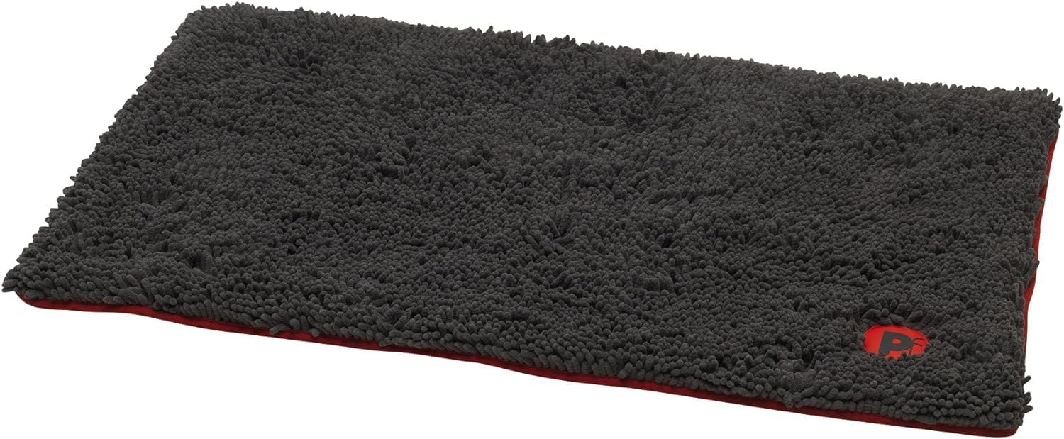 Petface Medium Memory Foam Dog Crate Mat, 75 x 58 cm, Black (Pack of 1)