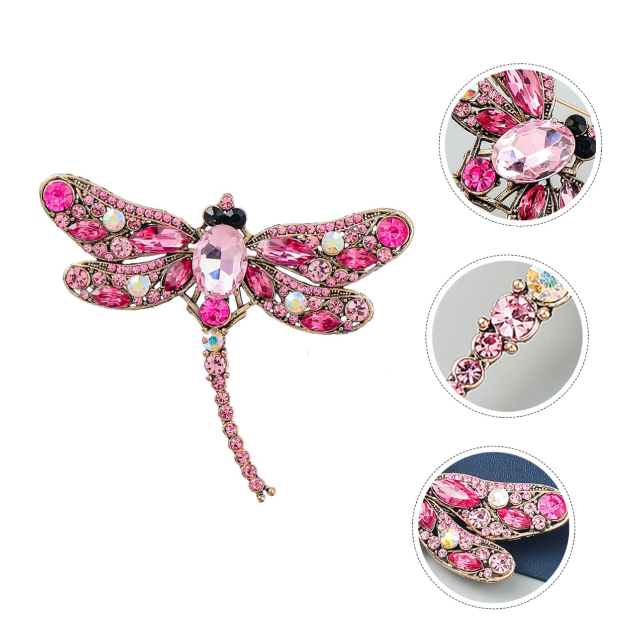 Libellula Spilla Perni Di Strass Sciarpa Pin Decorazione Dei Vestiti Pin Vestito i Delle Donne i Del Risvolto Libellula i Spille Per La