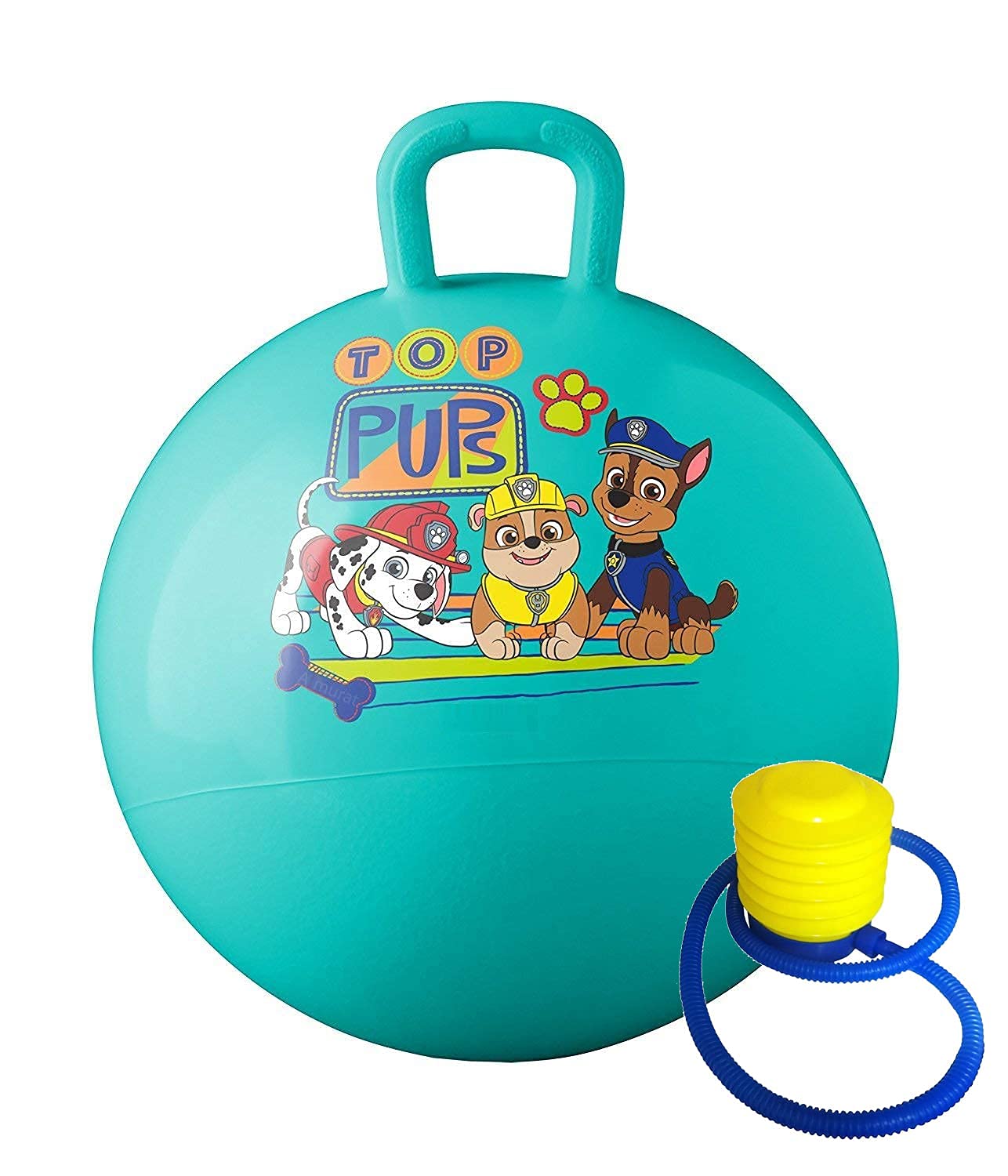 SEVIA Jumping Kids Ball Rubber Hop Ball| Kangaroo Bouncer, 65 cm Hoppity Hop| Jumping Ball, with Handle and Sit & Bounce with AIR Pump (65 cm - Random Color) (B0B8DKN5J4) Amazon Price History, Amazon Price Tracker