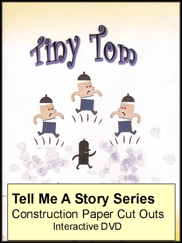 Tiny Tom Draw Me a Story Series Construction Paper Cut Outs Interactive DVD A Fine Arts Approach to