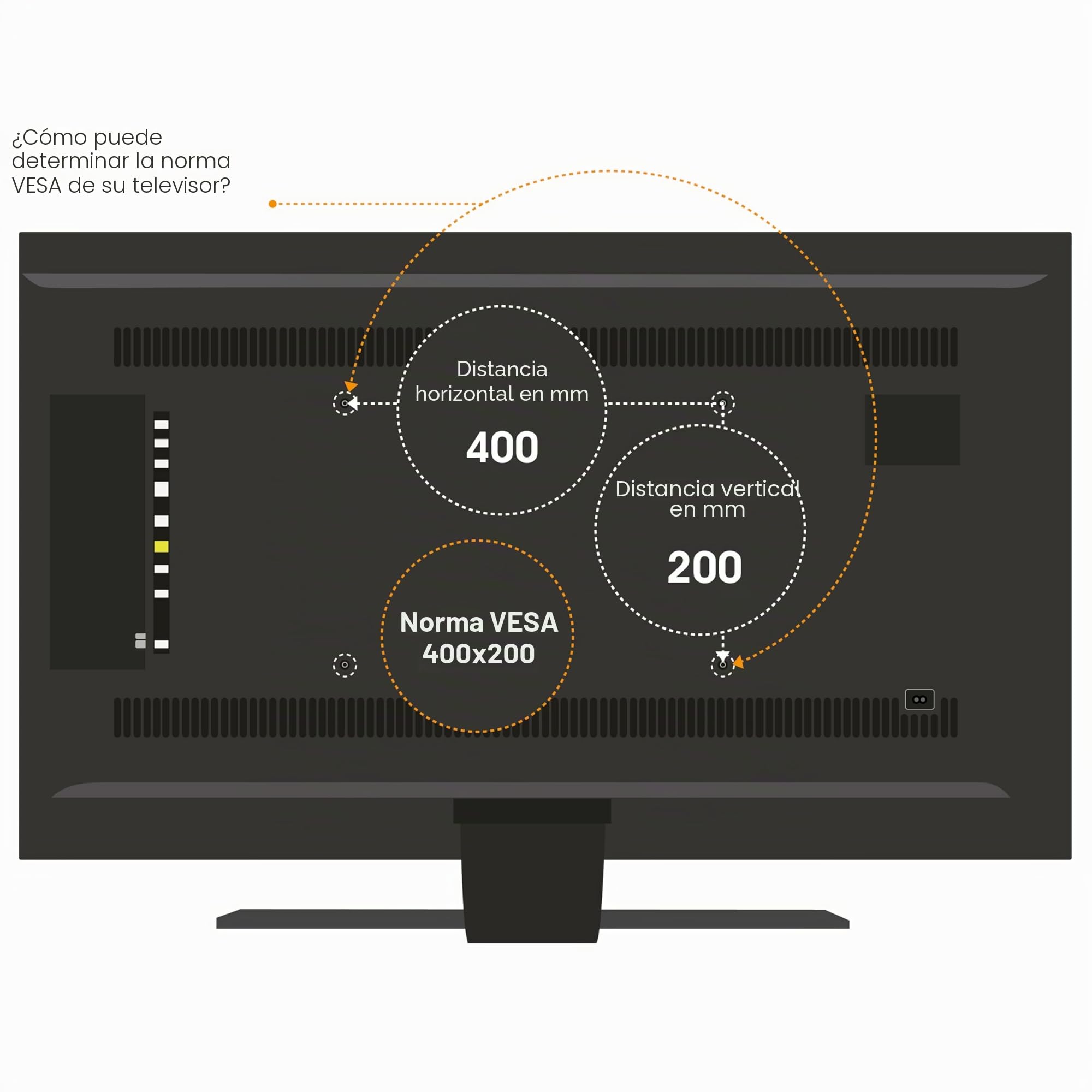 My Wall Soporte de Pared motorizado y Giratorio HP29-1L, Totalmente automático, orientable hasta 170°, VESA 200 x 200 – 600 x 400, soporta hasta 50 kg, Incluye Mando a Distancia RF con función de