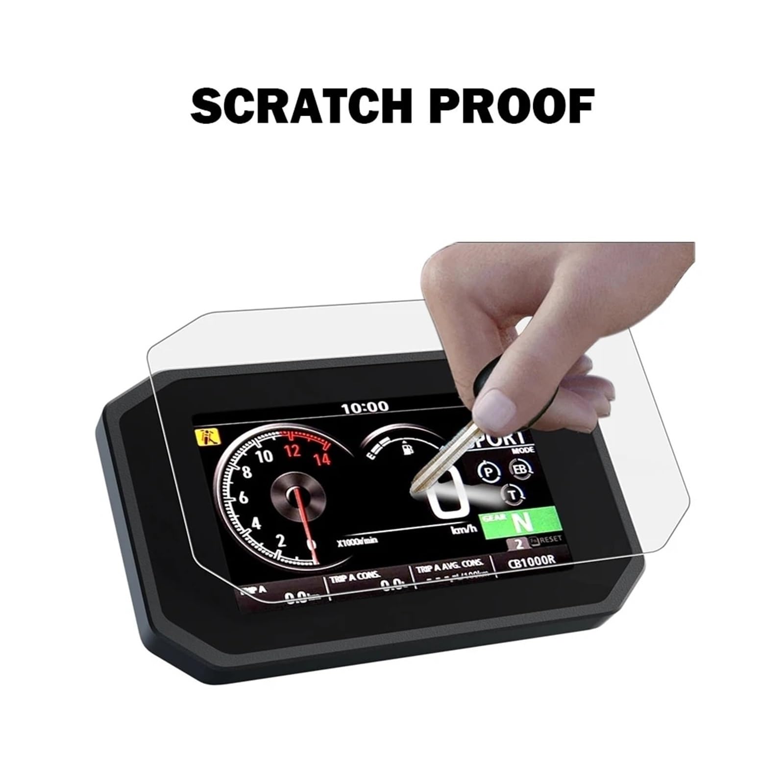 Pellicola Protettiva Antigraffio Per Cruscotto Aprilia RS660 RS 660 (2020-2024) – TPU Trasparente Con Kit Pulizia