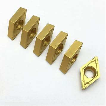 Carbide Tool CNC Internal Turning Tool DCMT11T308 US735 Carbide Insert CNC Tool Lathe Tool Turning Tool Insert DCMT 11T308 Angle DCMT11T308 US735, Shank Diameter 10PCS1box