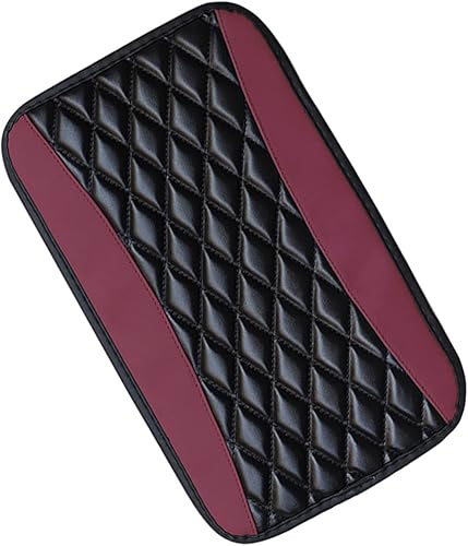 Ajxn 1 funda para consola central de automóvil 1259 x 748 pulgadas funda de cuero para reposabrazos de consola central funda impermeable para