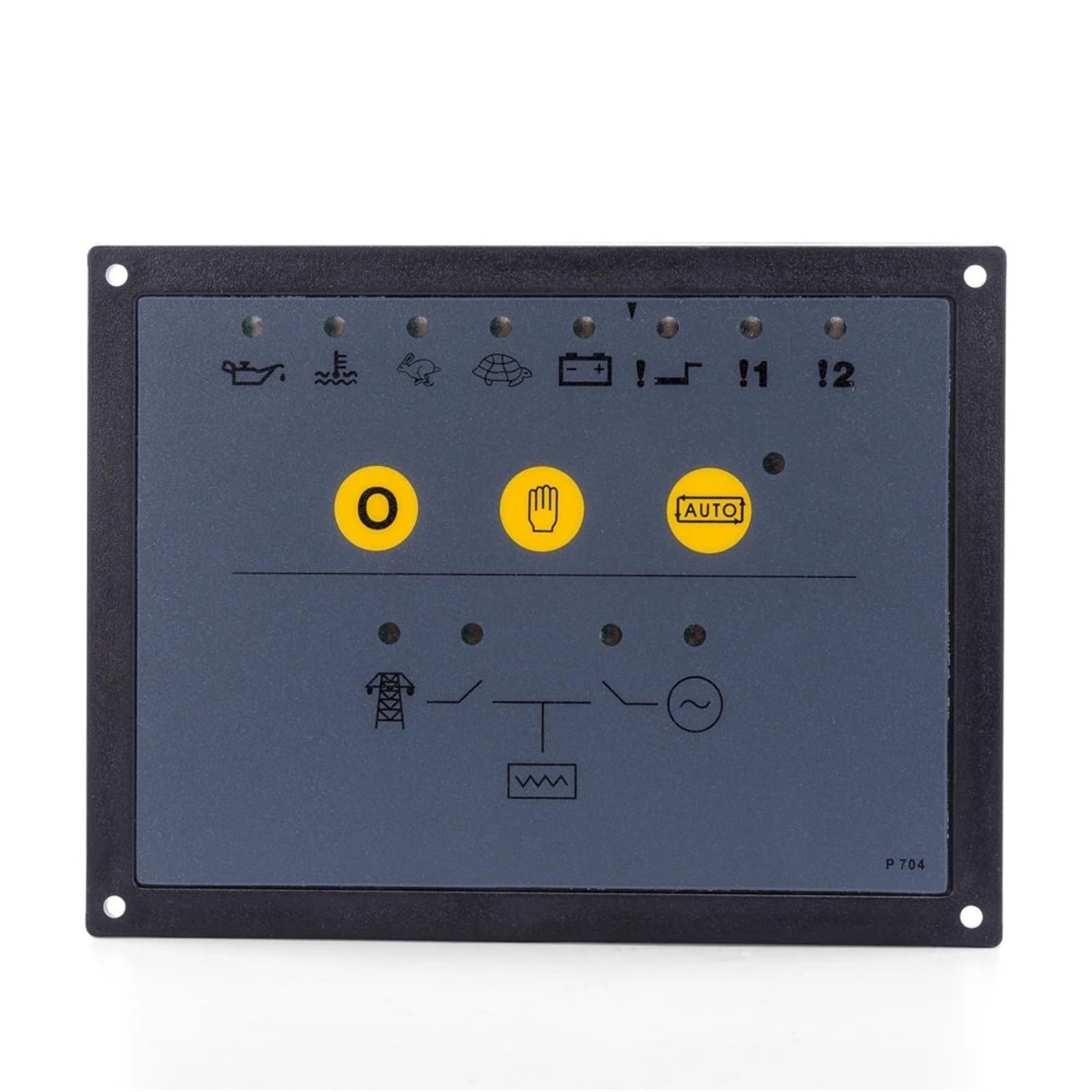 Controladora de motor DSE704 y panel de control AMF de fallo red para generadores eléctricos 5