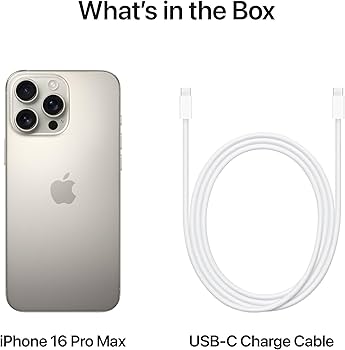 iPhone 16 Pro Max 512 GB: 5G Mobile Phone with Camera Control, 4K