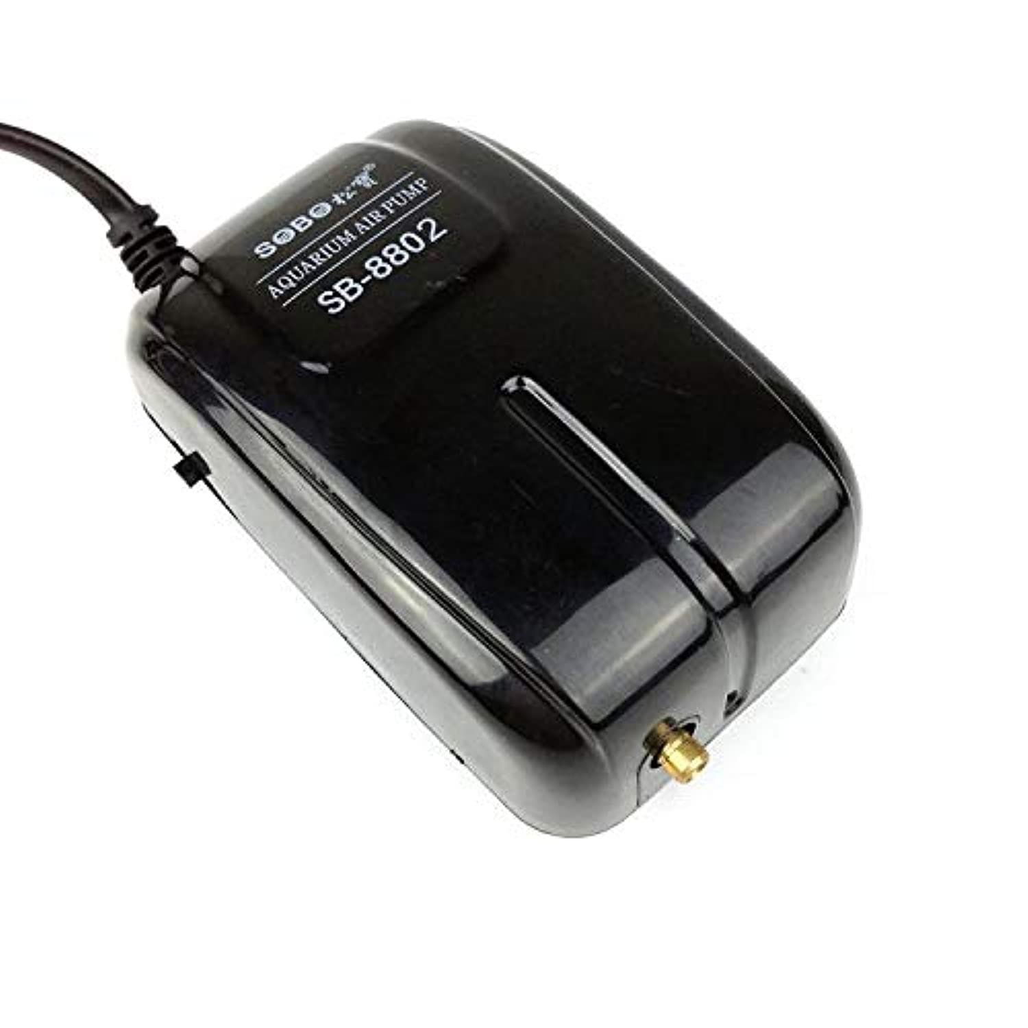 SOBO SB-8802 Extreme silent oxygen air pump mute oxygen pump for fish tank small oxygenator pump and aquarium water quality product