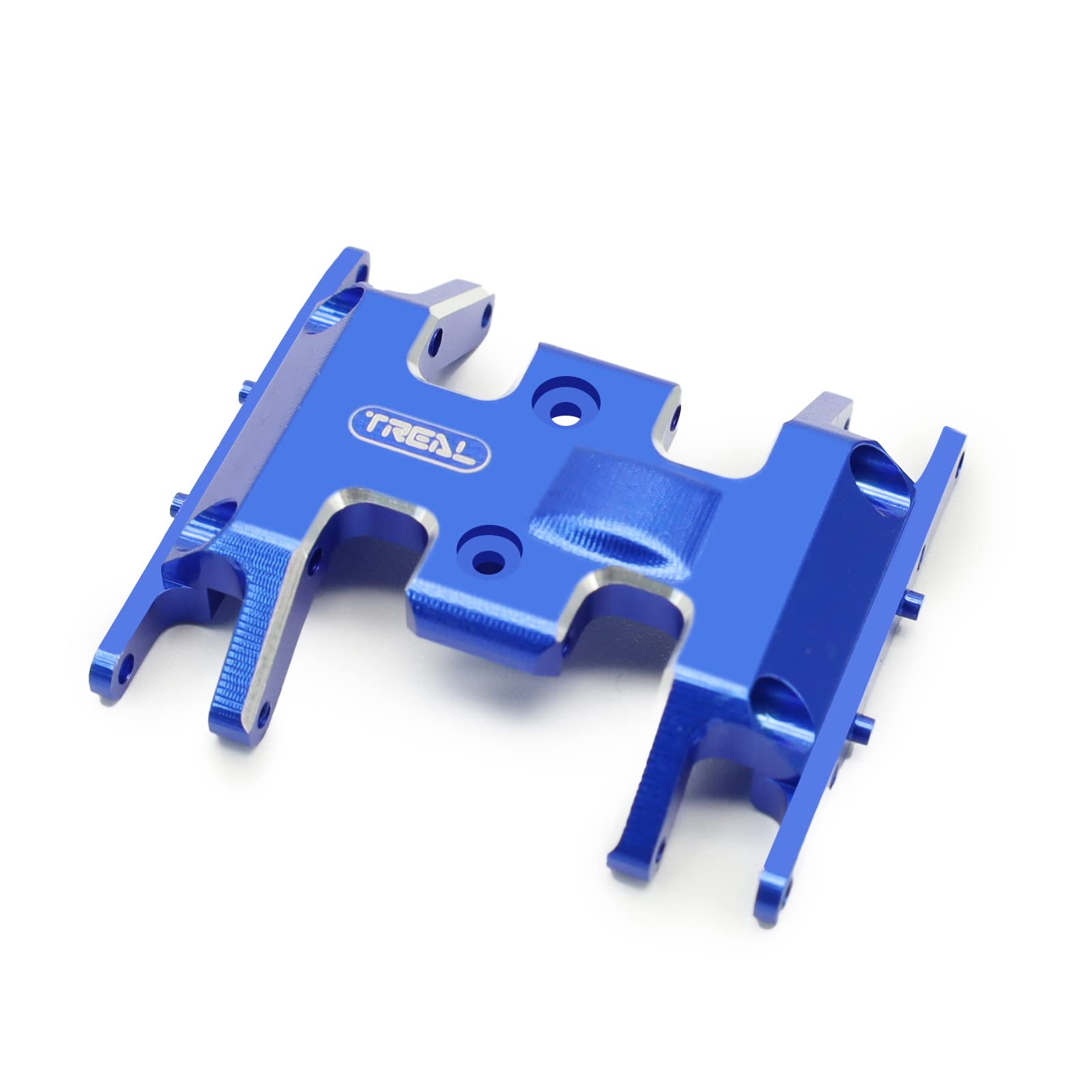 Plaque antidérapante Axial SCX24 Treal en alu CNC bleu pour Betty et Deadbolt