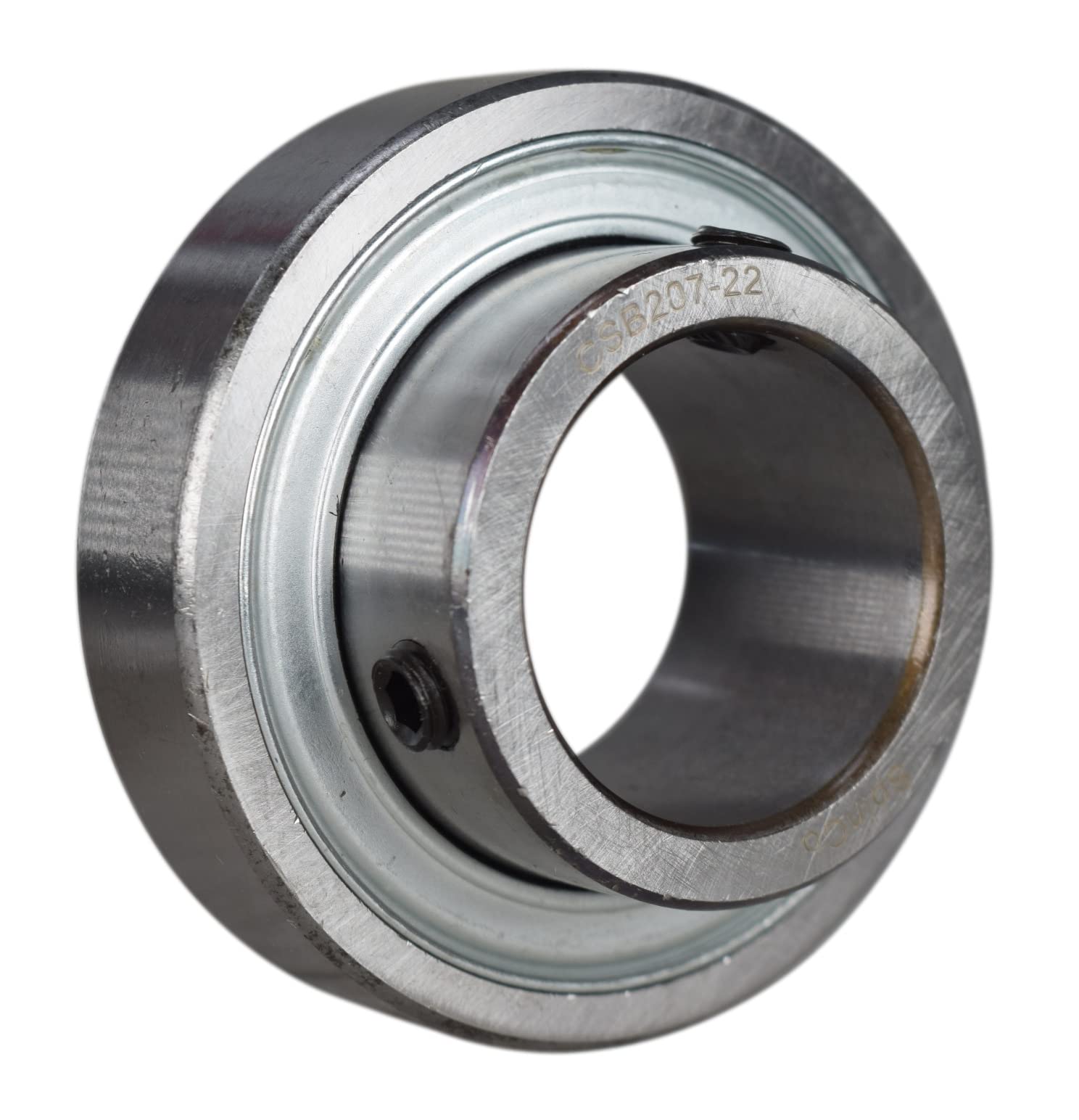 1-3/8" Insert Ball Bearing with Set Screws CSB207-22 FHSR207-22 YA106RR SLS-122 by SpinCo