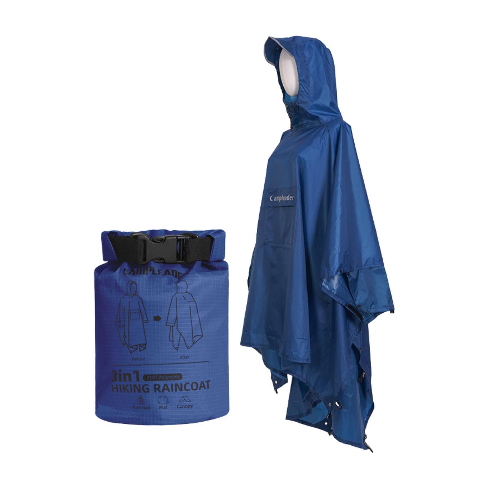 HEAVENGLOW Raincoat Waterproof Water Resistant Rain Coat for Riding Backpacking Fishing | Other Camping, Hiking Clothing | Clothing | Camping & Hiking | Outdoor Sports-picture-20