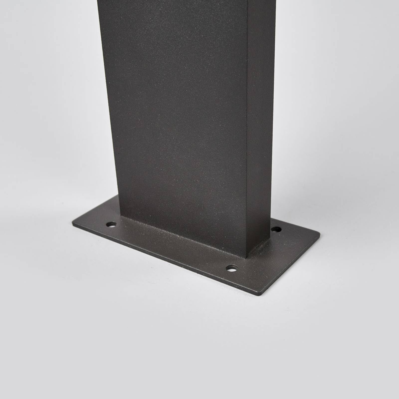 Lucande lampada da esterni con sensore di movimento (Moderno) colore Nero, in Alluminio lampadina inclusa Lampioncino paletto luminoso viale lampioncino