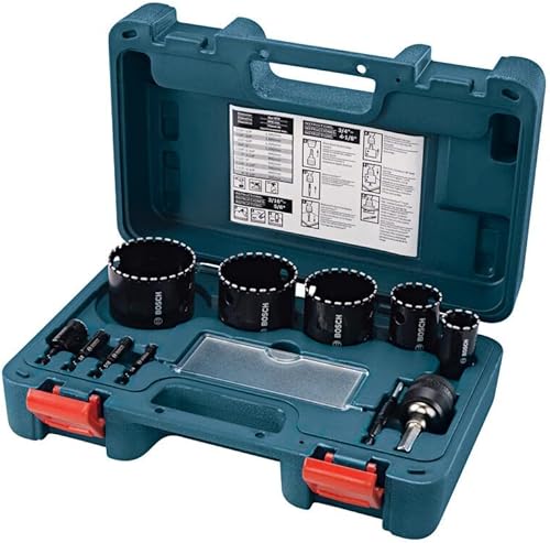 Set Bosch HDGM de 3 piezas sierra perforadora de diamante