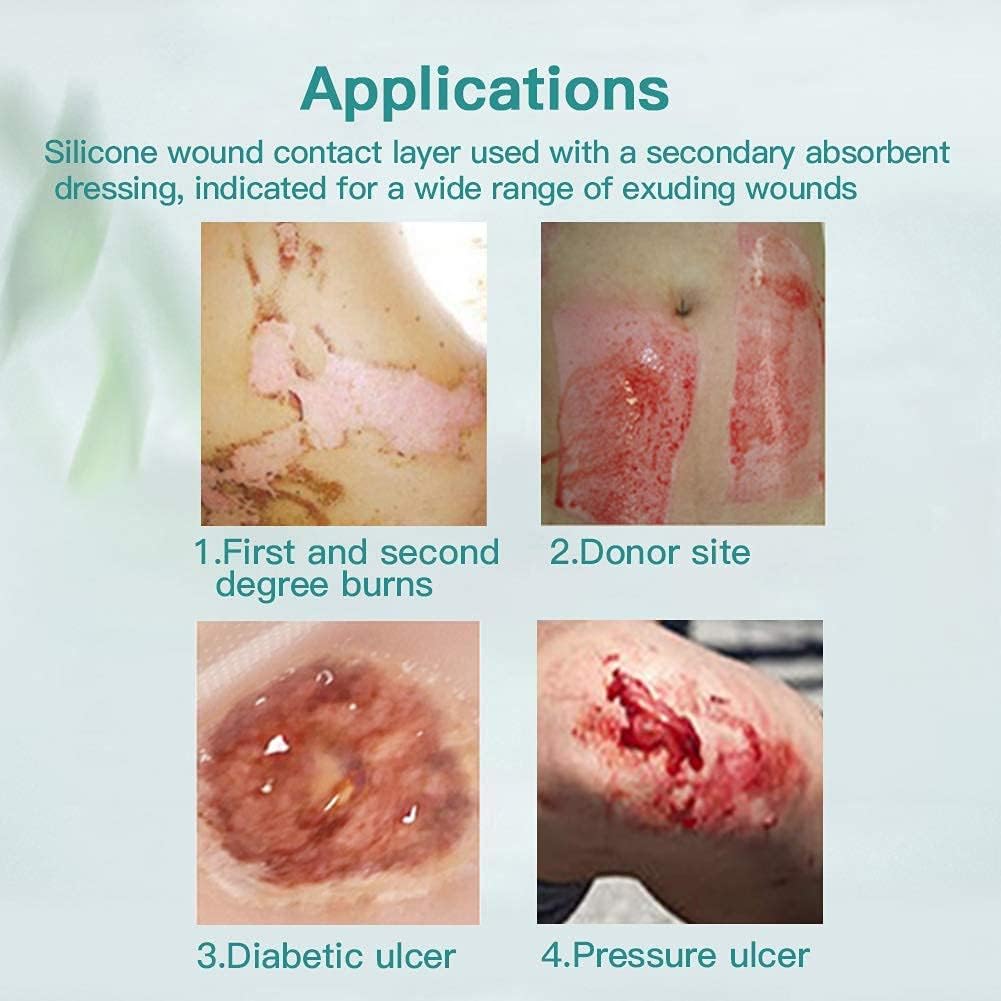 Dimora Calcium Alginate Wound Dressing with Silicone Wound Contact Layer