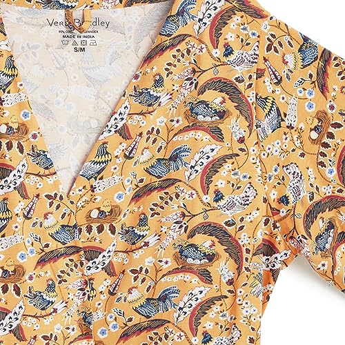 Image of Vera Bradley Women's Cotton Cozy Knit Robe (Extended Size Range)