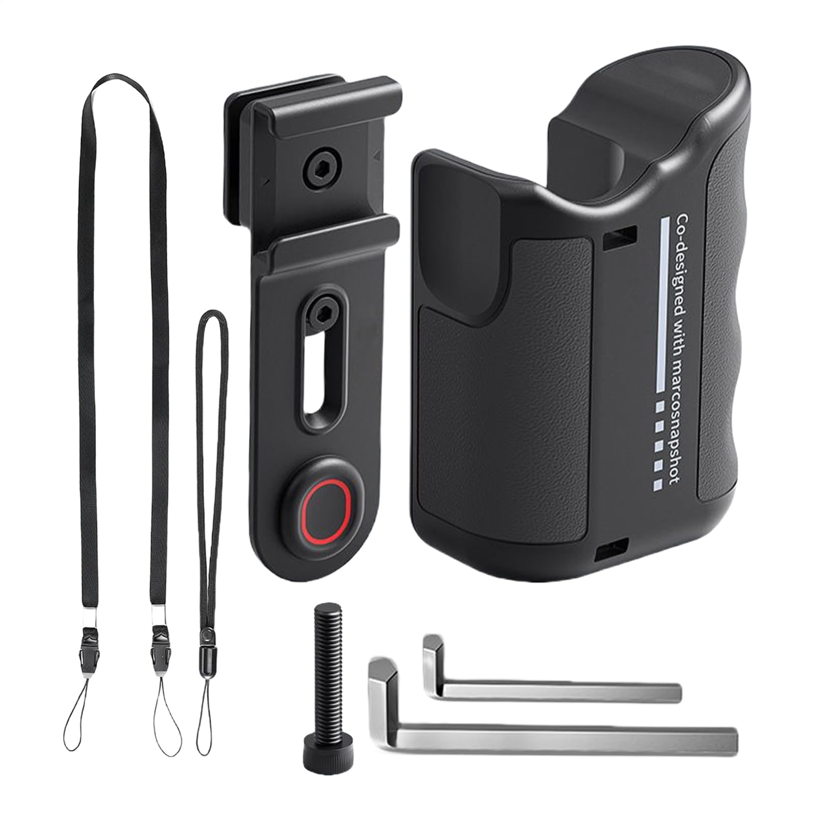Impugnatura per gabbia fotocamera Gimbal Portatile e Supporto Digitale per | Impugnatura Laterale per Cage Fotocamera Per Selfie E Vlog Quotidiani All'Aperto In Strada Uomo Don