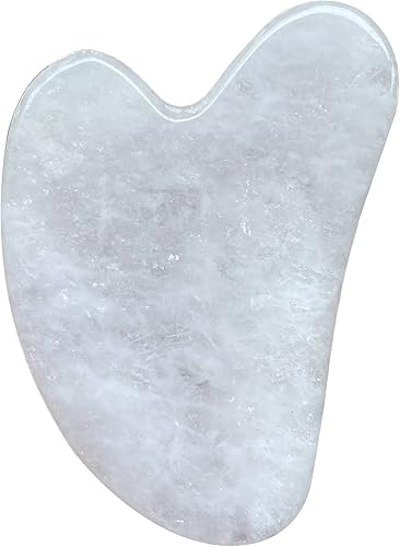 Vista 15 de Cristal curativo natural Gua Sha, herramienta de masaje para terapia de acupuntura de spa, tratamiento de punto de activación de acupuntura, piel
