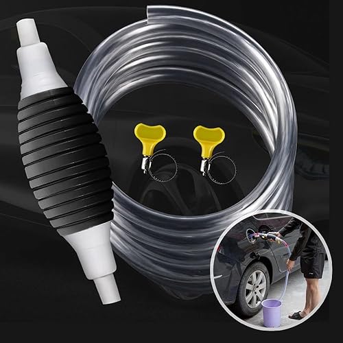 Bomba de succión líquida multifuncional, bomba de transferencia de combustible manual, bomba de transferencia de gasolina, bomba de sifón de