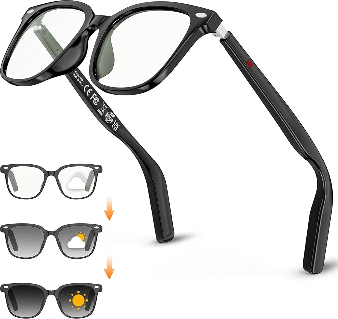 Gafas Inteligentes Mingtawn Ultraligeras con Bluetooth y Traducción en Tiempo Real