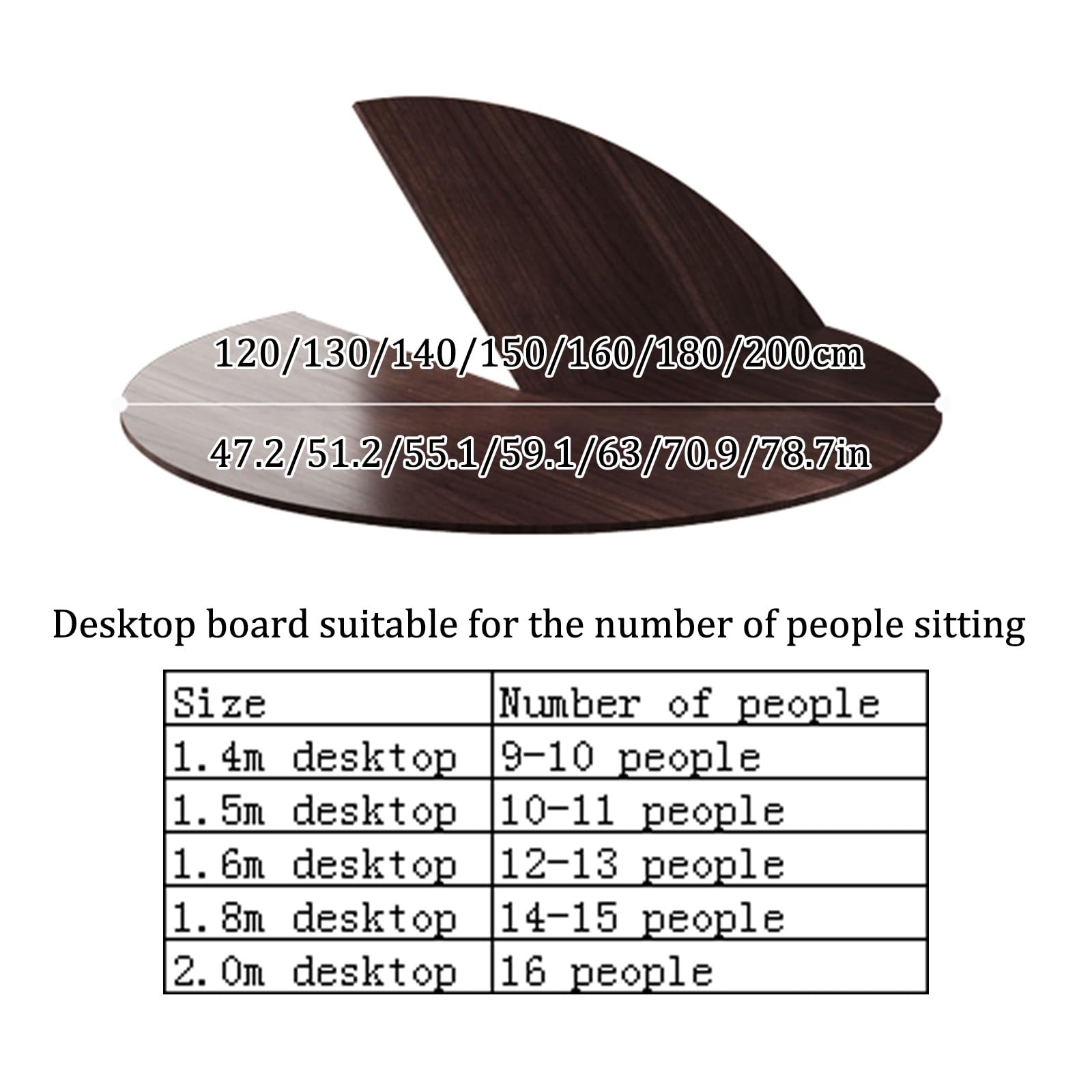 Interion Restaurant Table Mahogany - 60 x 30 in.