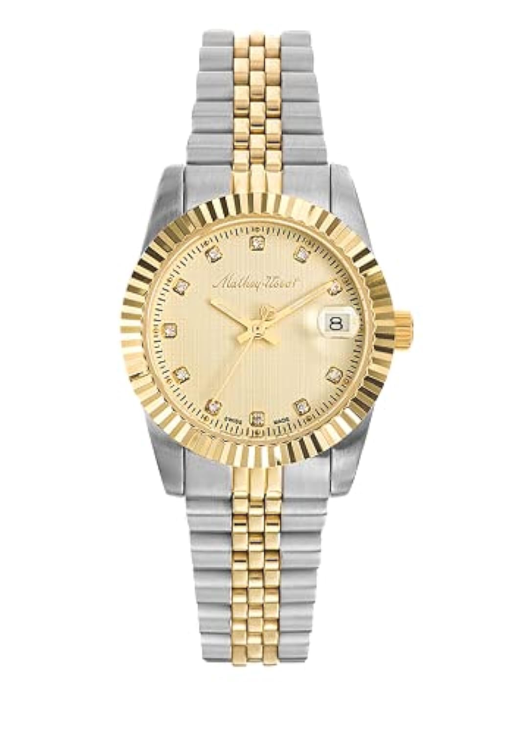 Mathey-Tissot Stainless Steel Analog Gold Dial Women Watch-D810Bdi, Multi-Color Band (B09GYGBDKF) Amazon Price History, Amazon Price Tracker