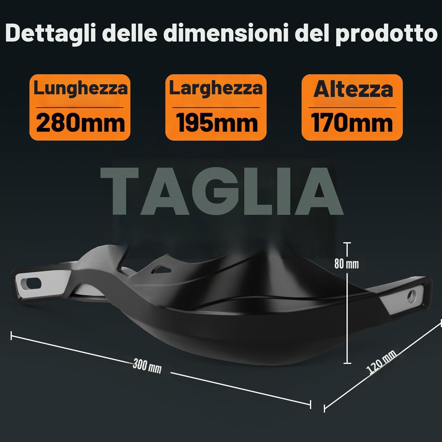 Paramani Moto Alluminio per Manubrio 22 mm 28 mm Surron Talaria Sting Beta 50 CRF XR YZF XC KX 125 150 250 300 Ebike Quad Pit Bike Motocross Enduro Nero