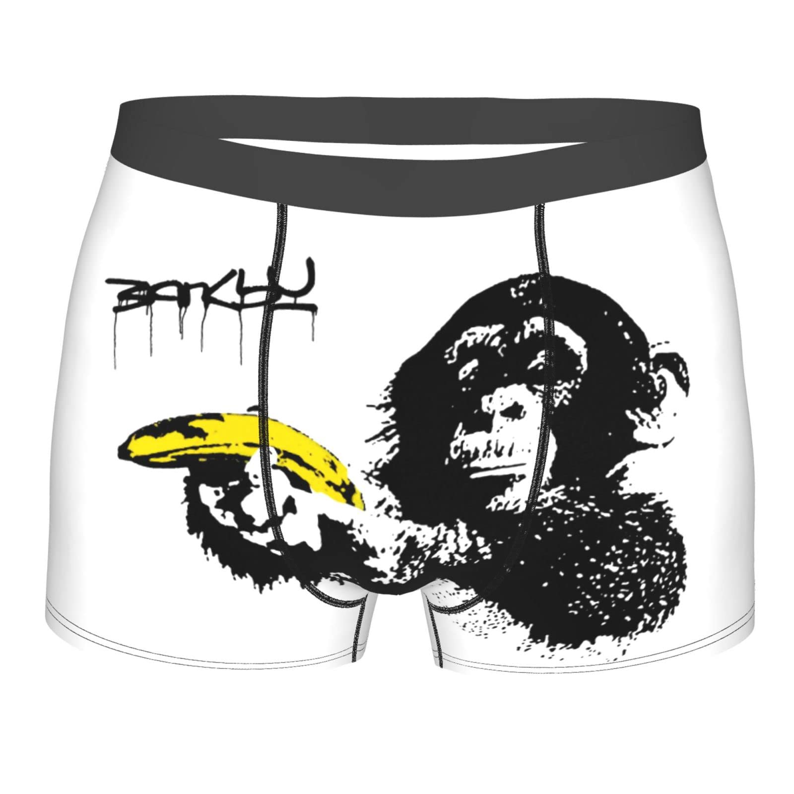 バンクシー　チンパンジー　バナナ Amazon.co.jp: メンズ ボクサーパンツ バンクシー Banksy チンパンジー