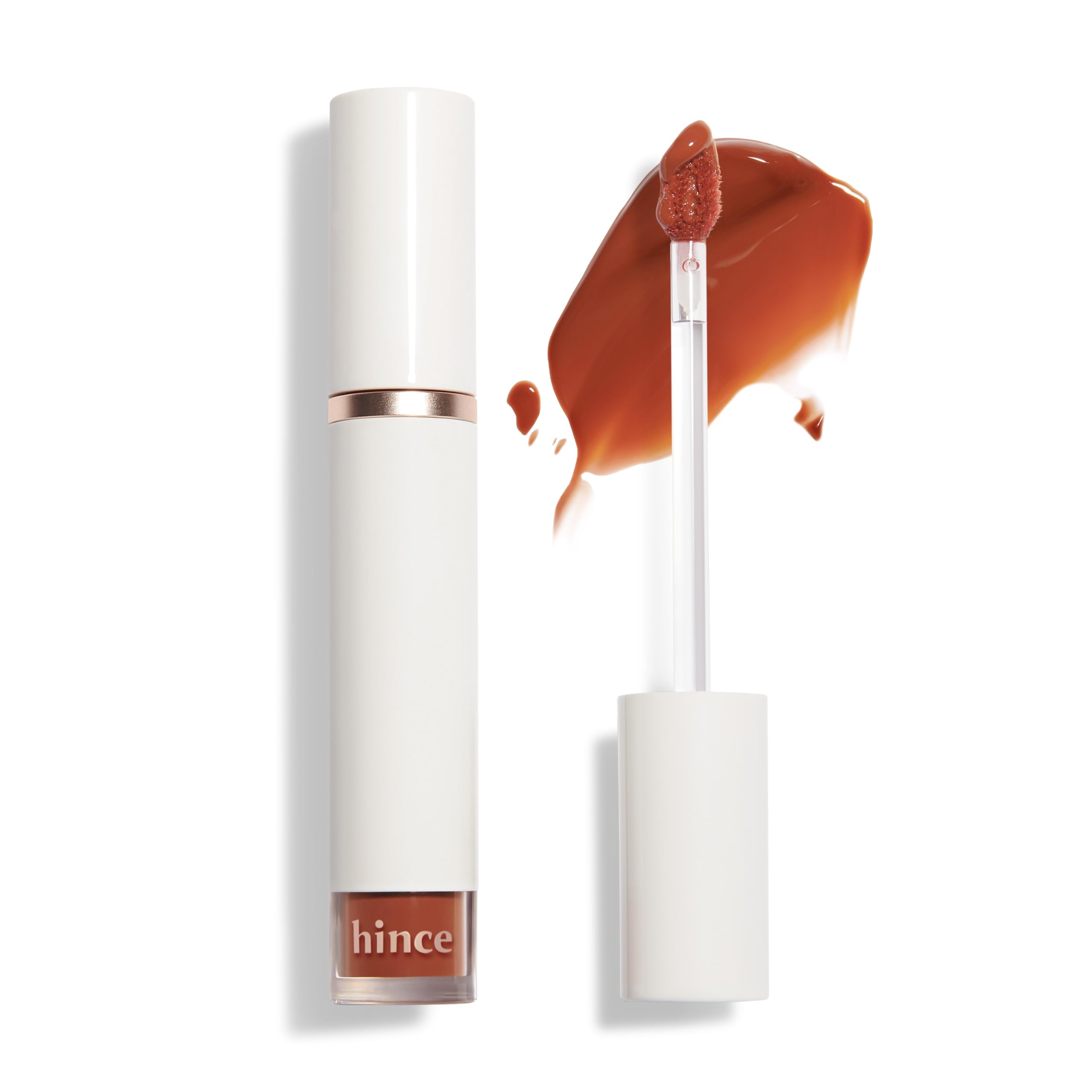HINCE Mood Enhancer Water Liquid Glow - Non-Sticky & Waterproof Lip Stain for Women - Long Wearing Lip Gloss for Natural and Glass Glow - Moisturizing