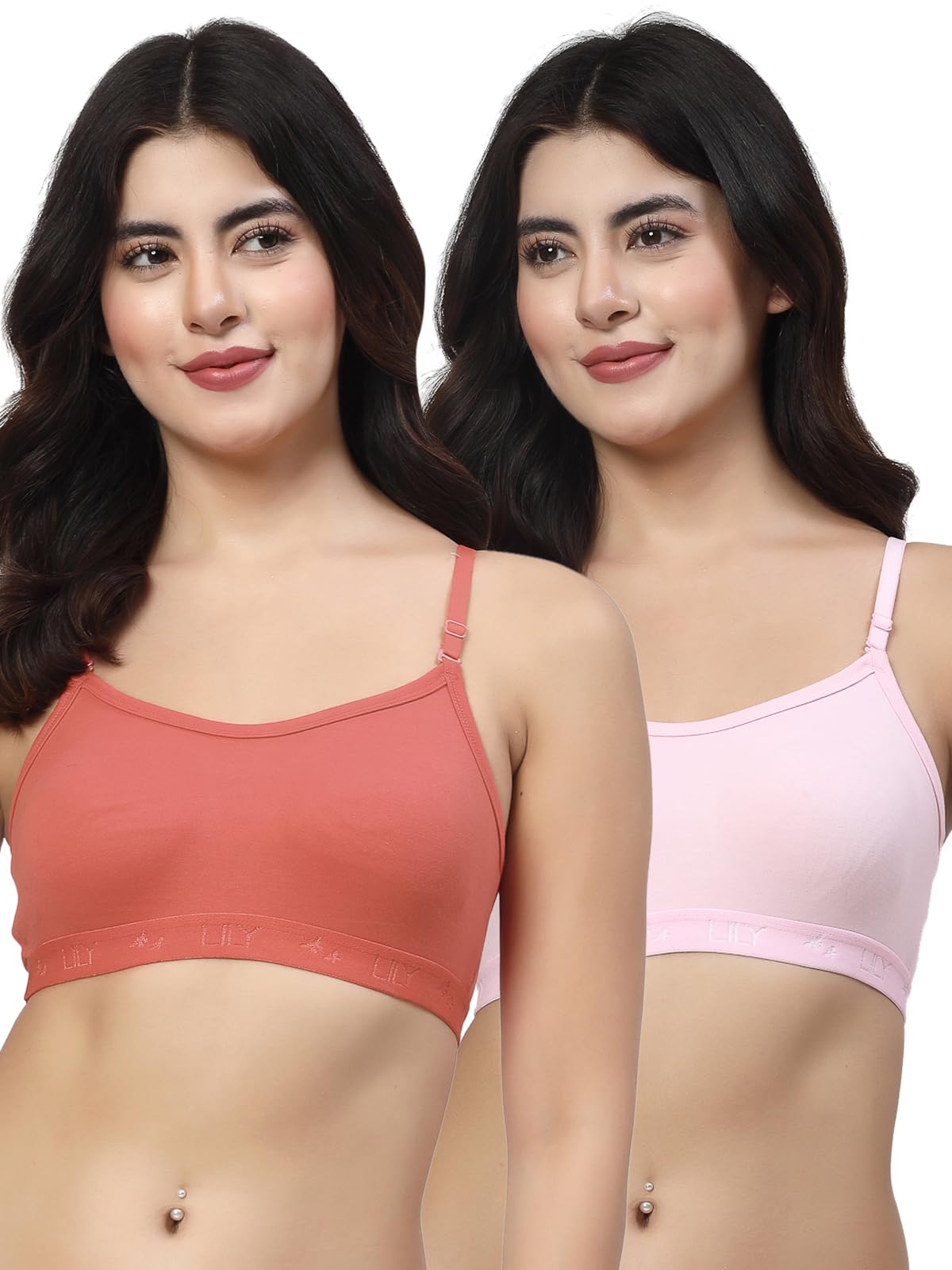 lily Black, Onion Seamless Non Padded Sports Bra-picture-36