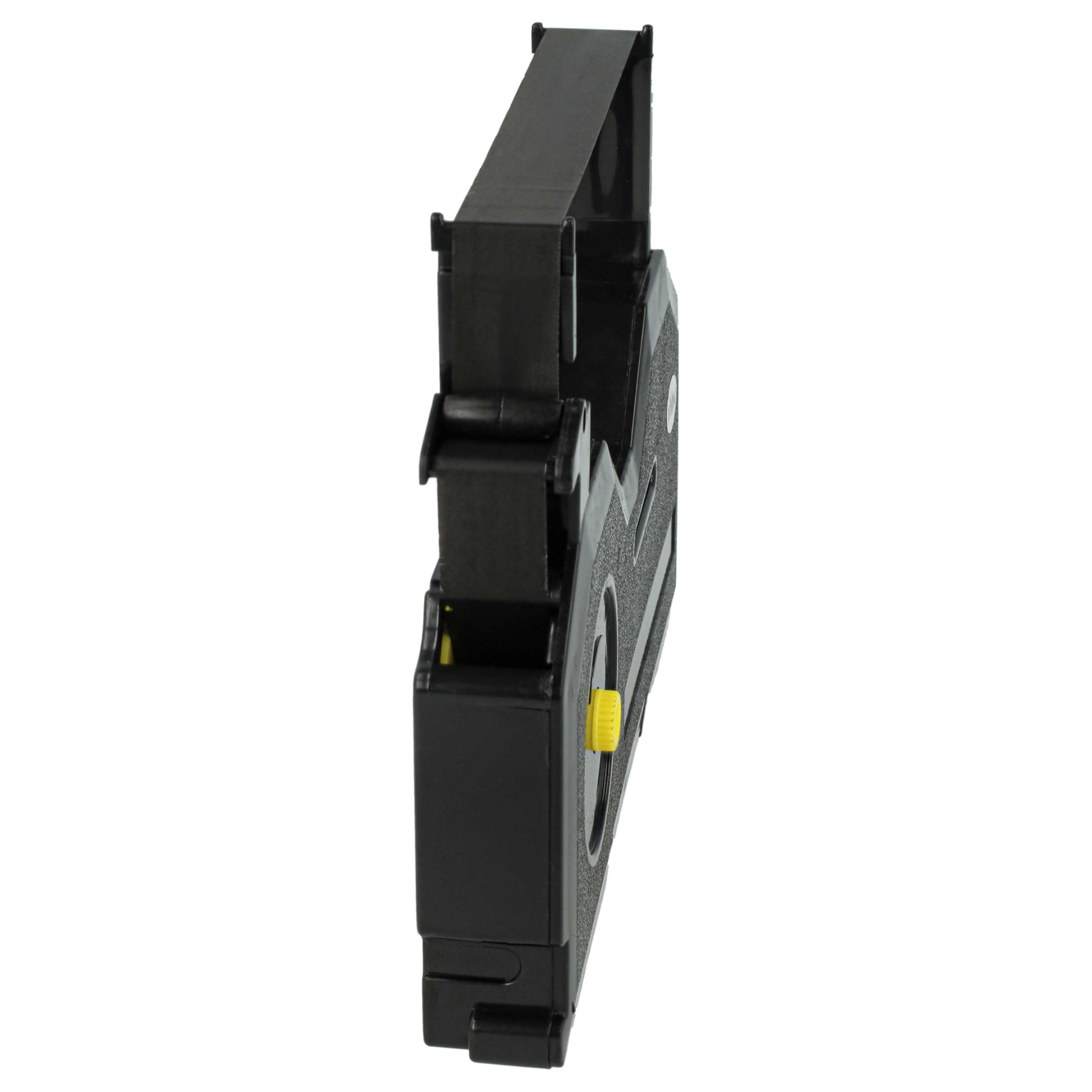 vhbw 5x Farbband Schriftband kompatibel mit Olympia Electronic Compact Schreibmaschine - Carbonband, Schwarz