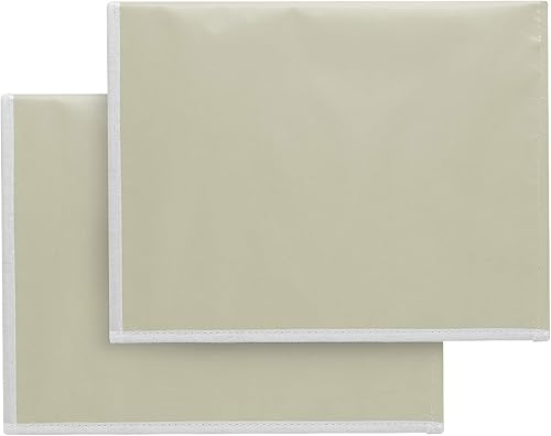 Miniatura 9 de Sorbus Contenedores de almacenamiento con interior dividido, contenedores organizadores grandes apilables y plegables con marco de metal, tela