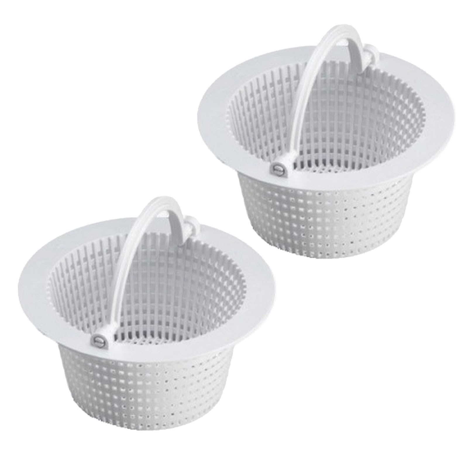 2Pcs Skimmer Basket Ground Pool Skimmer with Basket Handle Swimming Pool Cleaning Tool Filter Filter Ground