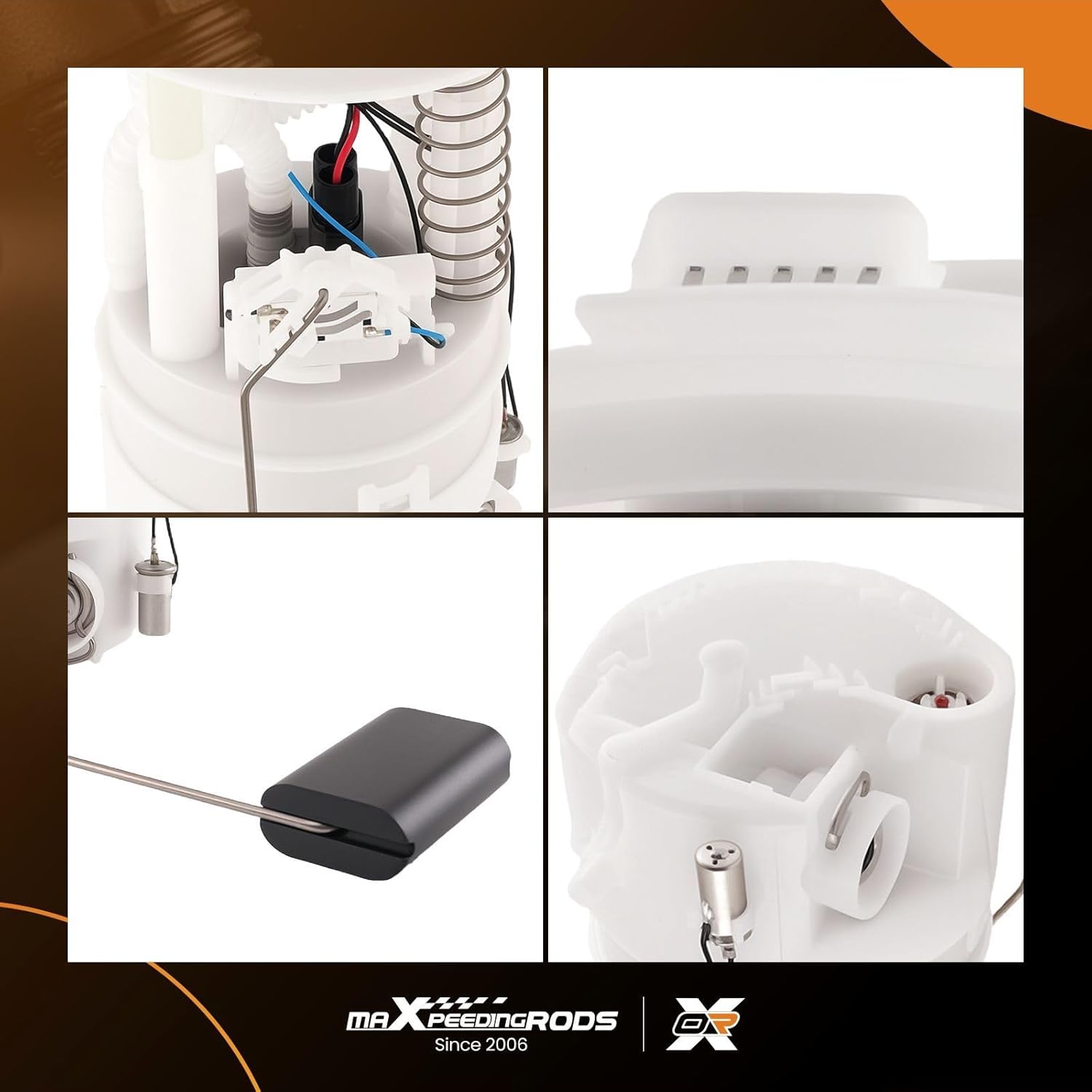 maXpeedingrods Electric Fuel Pump for Chevy City Express 2.0L 2015-2018, for Nissan NV200 2.0 L4 2013-2019 Fuel Pump Assembly with Sending Units Replacement 170403LM0A FG1988