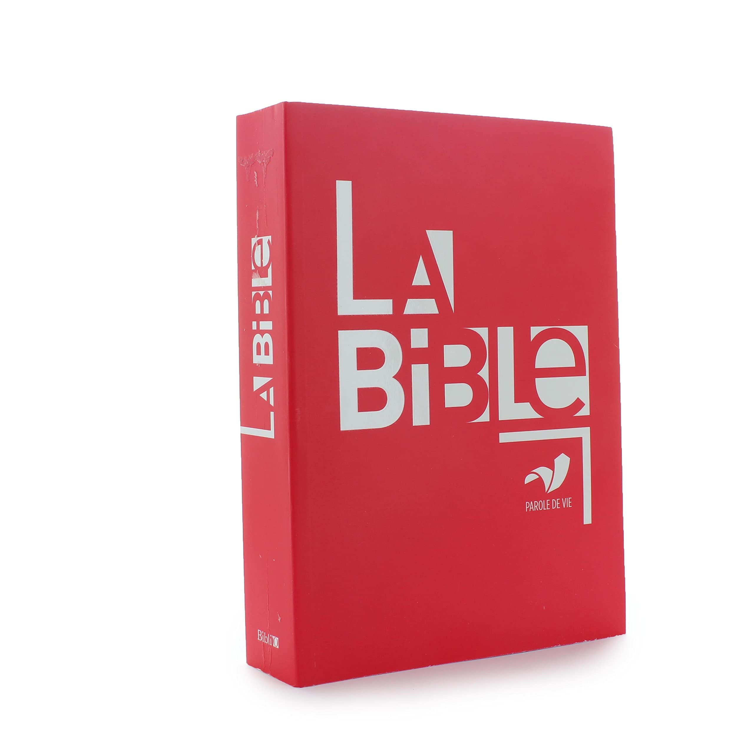 La Bible Parole de vie - Rouge, souple, avec les deutérocanoniques: Parole de vie français fondamental (avec les livres deutérocanoniques)