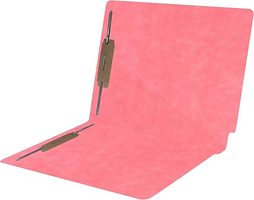 Miniatura 1 de Doctor Stuff Carpetas de archivos rosadas  Carpeta con pestaña final reforzada tamaño carta con cierre de 2 pulgadas en el interior frontal y