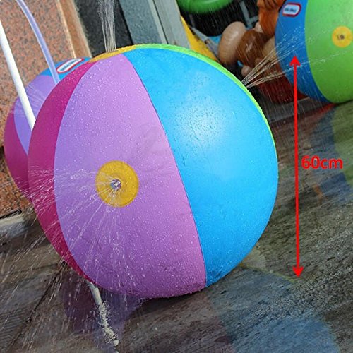 WnewTools Summer Children's Outdoor Swimming Beach Ball Inflatable Ball Water Fountain Ball