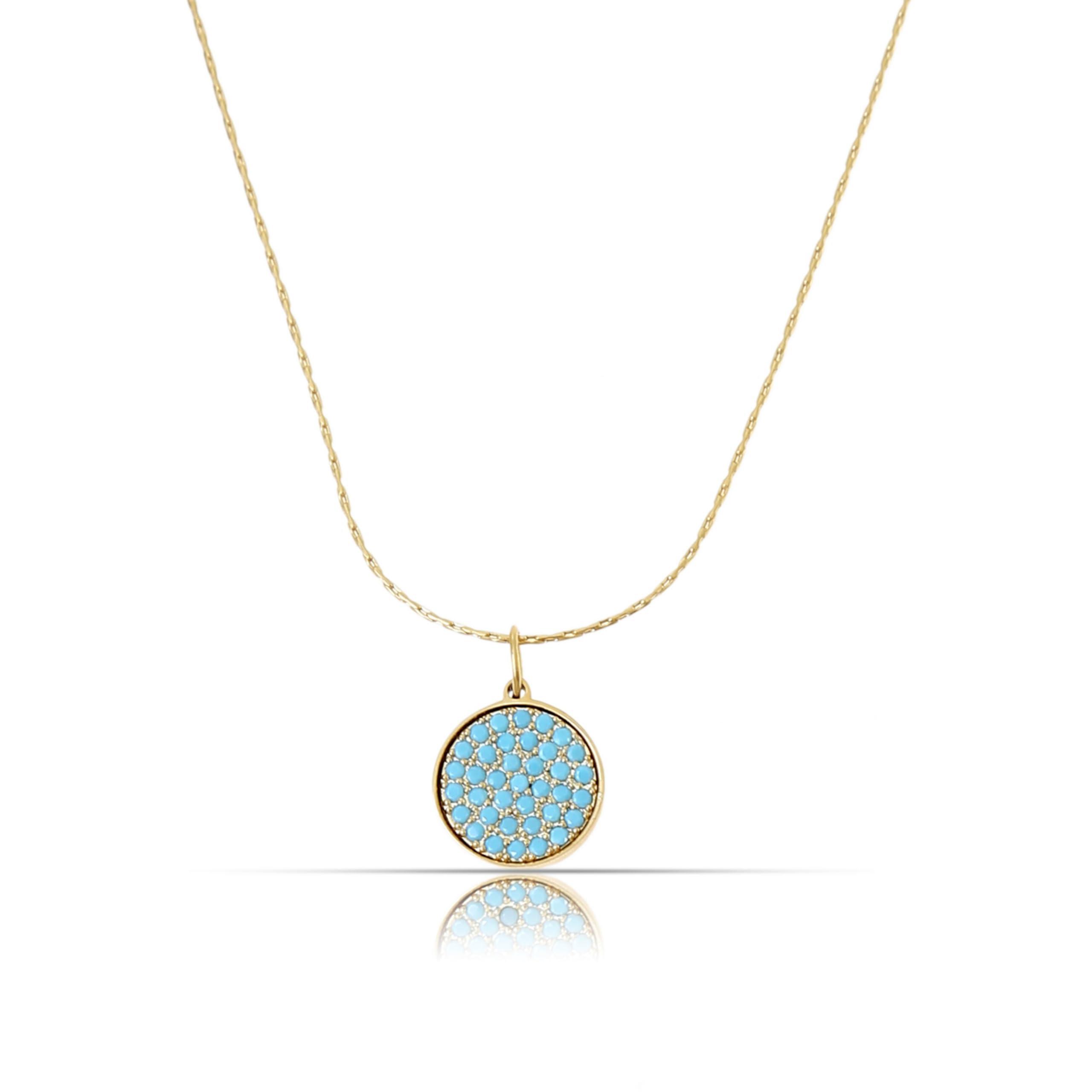 Organische gouden ring met diamant en turquoise steen Organische gouden ring met diamant en turquoise steen