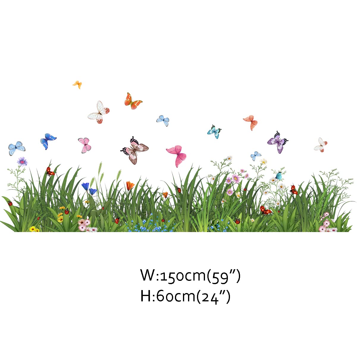 HGDESIGN® Muursticker Glazen Sticker Spiegel Sticker Rode