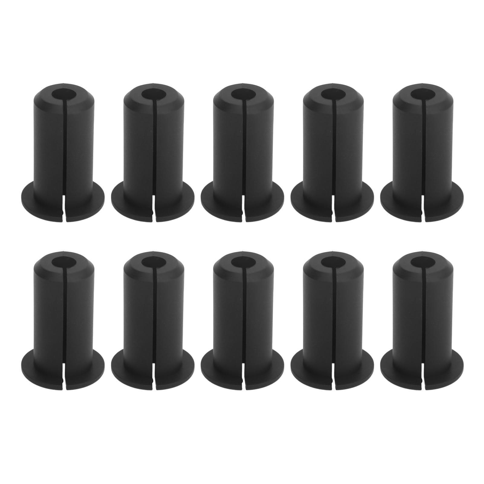 Fdit 10pcs Cable Routing Kit for Starlink Silicone Cable Feed Through Bushings & Wall Grommets for 0.75in Diameter Cables (Black) - Image 3