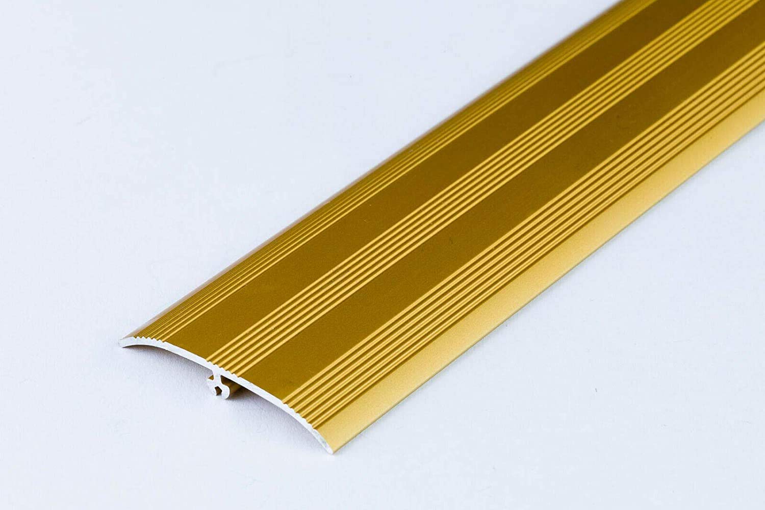 Aluminum Transition Trim 37x1800mm Door Bars Threshold Strip Laminate Tiles TMW Profiles (Gold)